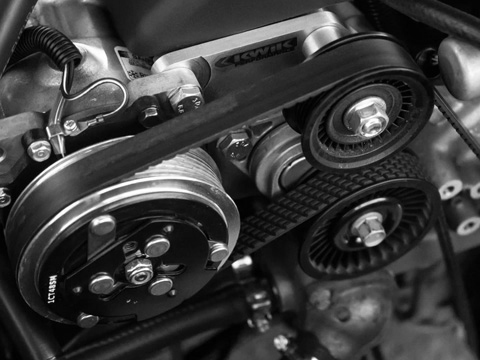 belt in car engine